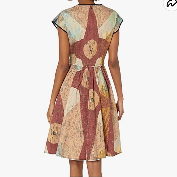 Making the Cut Carnaval Printed Fit & Flare Dress - Picture 2 of 16